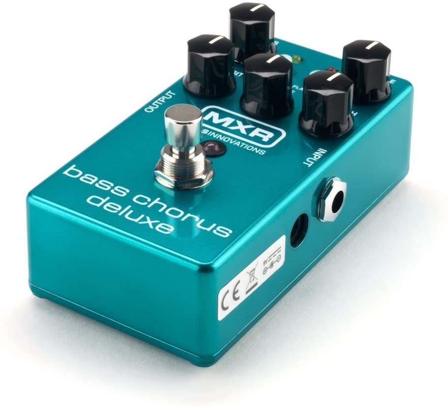 Briskdrop Mxr M83 Bass Chorus Deluxe Pedal Bundle With Dunlop Super Bright Bass Strings, M83 Dbsbn45105